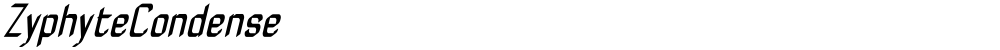 ZyphyteCondense