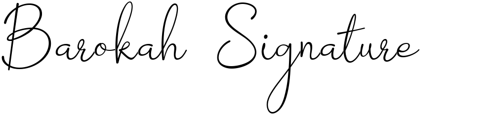 Barokah Signature