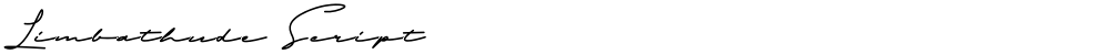 Limbathude Script