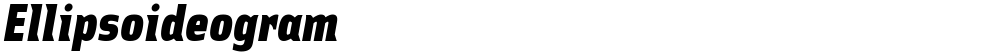 Ellipsoideogram