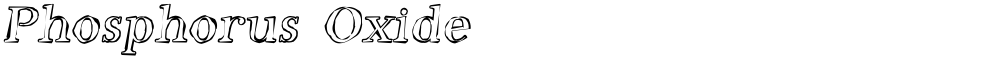 Phosphorus Oxide