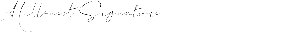 Hillonest Signature