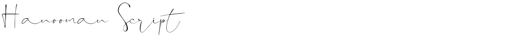 Hanooman Script