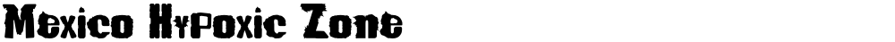 Mexico Hypoxic Zone